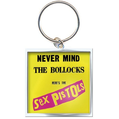 THE SEX PISTOLS KEYCHAIN: NEVER MIND THE BOLLOCKS