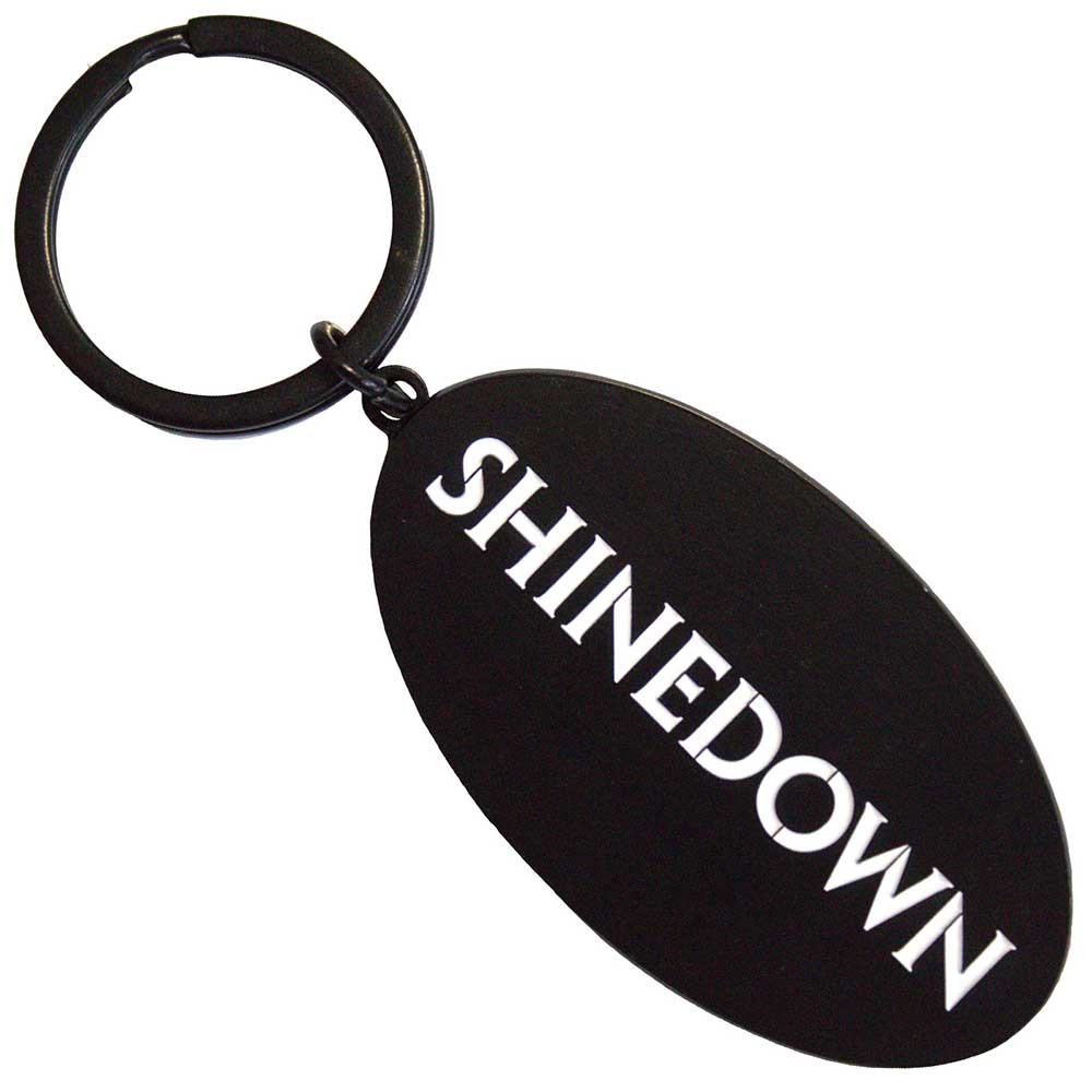 Shinedown Text Logo Keychain