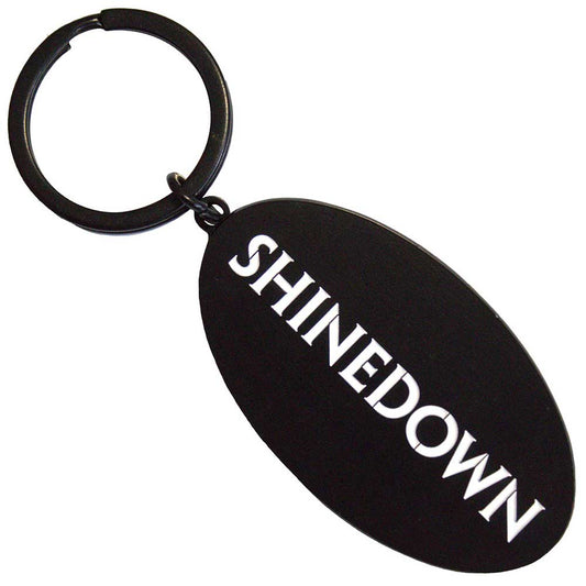 Shinedown Text Logo Keychain