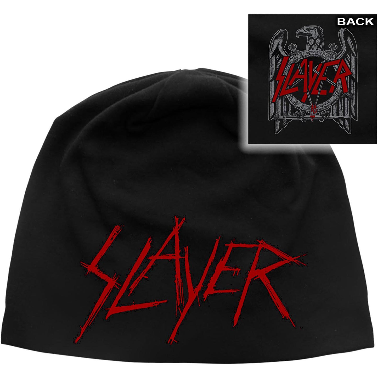 SLAYER UNISEX BEANIE HAT: EAGLE