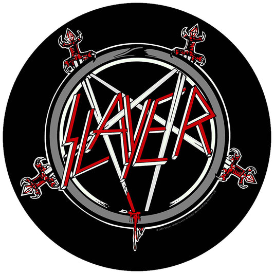 SLAYER BACK PATCH: PENTAGRAM