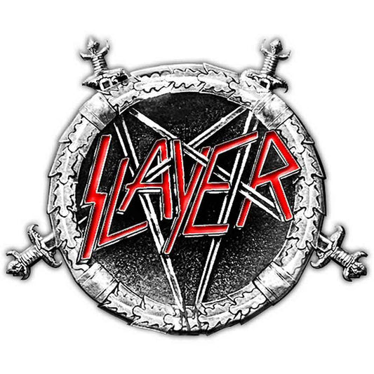 Slayer Pentagram Pin Badge