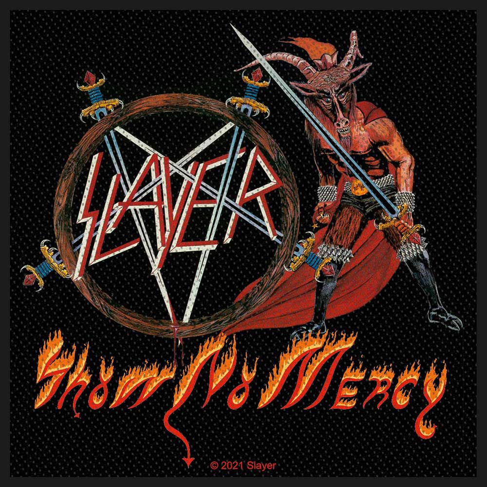 SLAYER STANDARD PATCH: SHOW NO MERCY