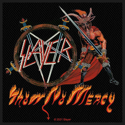 SLAYER STANDARD PATCH: SHOW NO MERCY