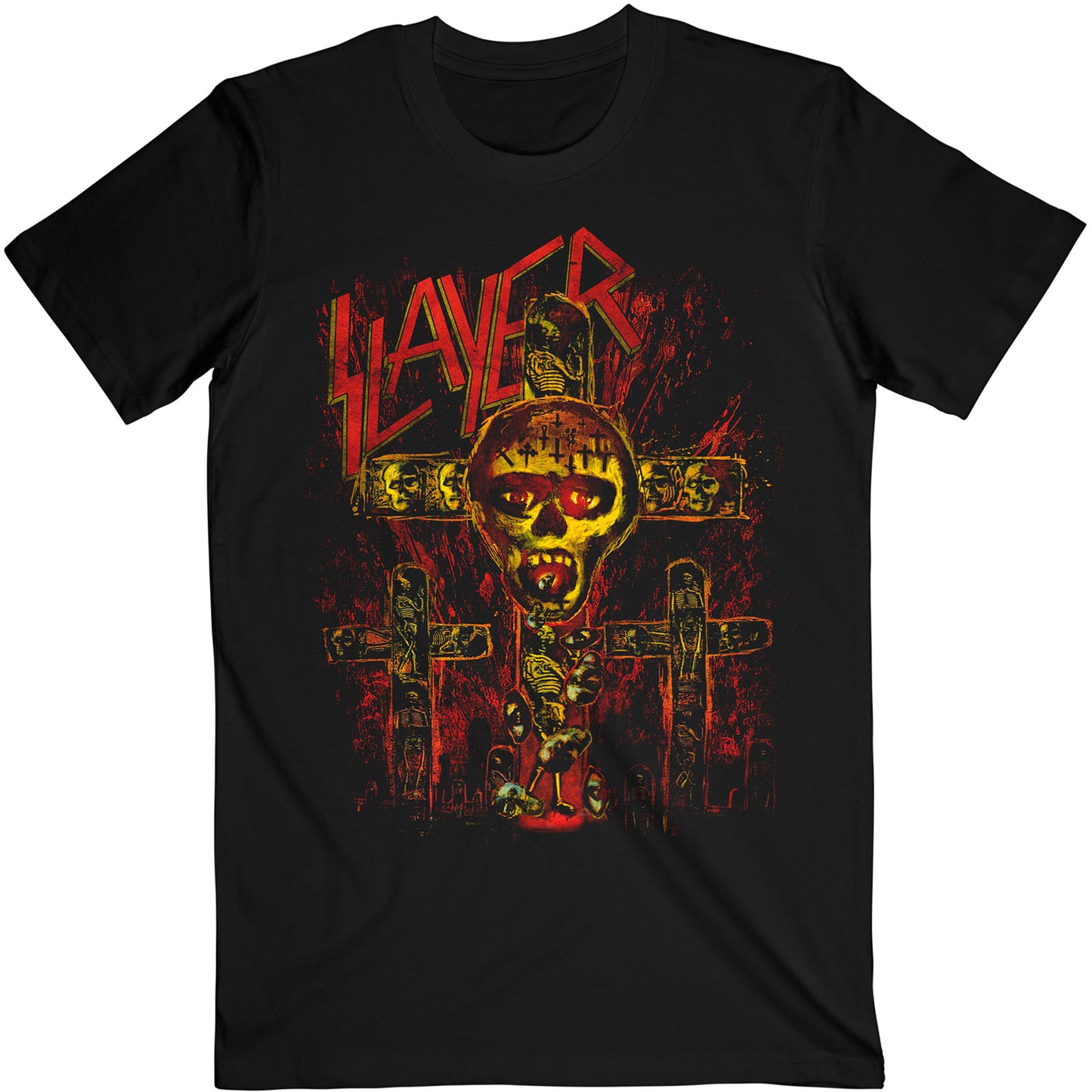 SLAYER UNISEX T-SHIRT: SOS CRUCIFIXION