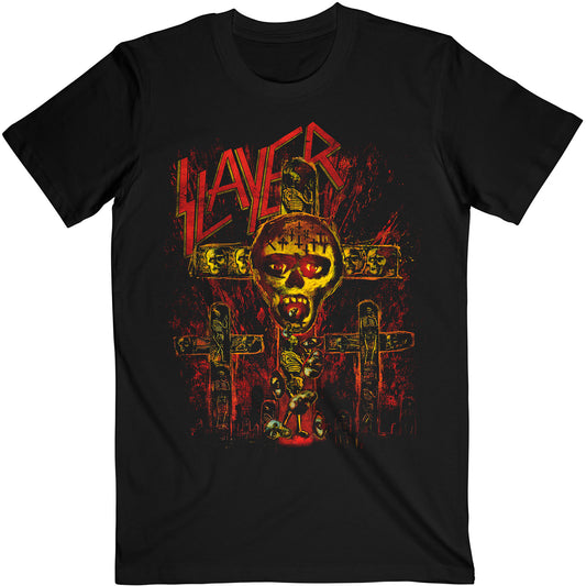 SLAYER UNISEX T-SHIRT: SOS CRUCIFIXION