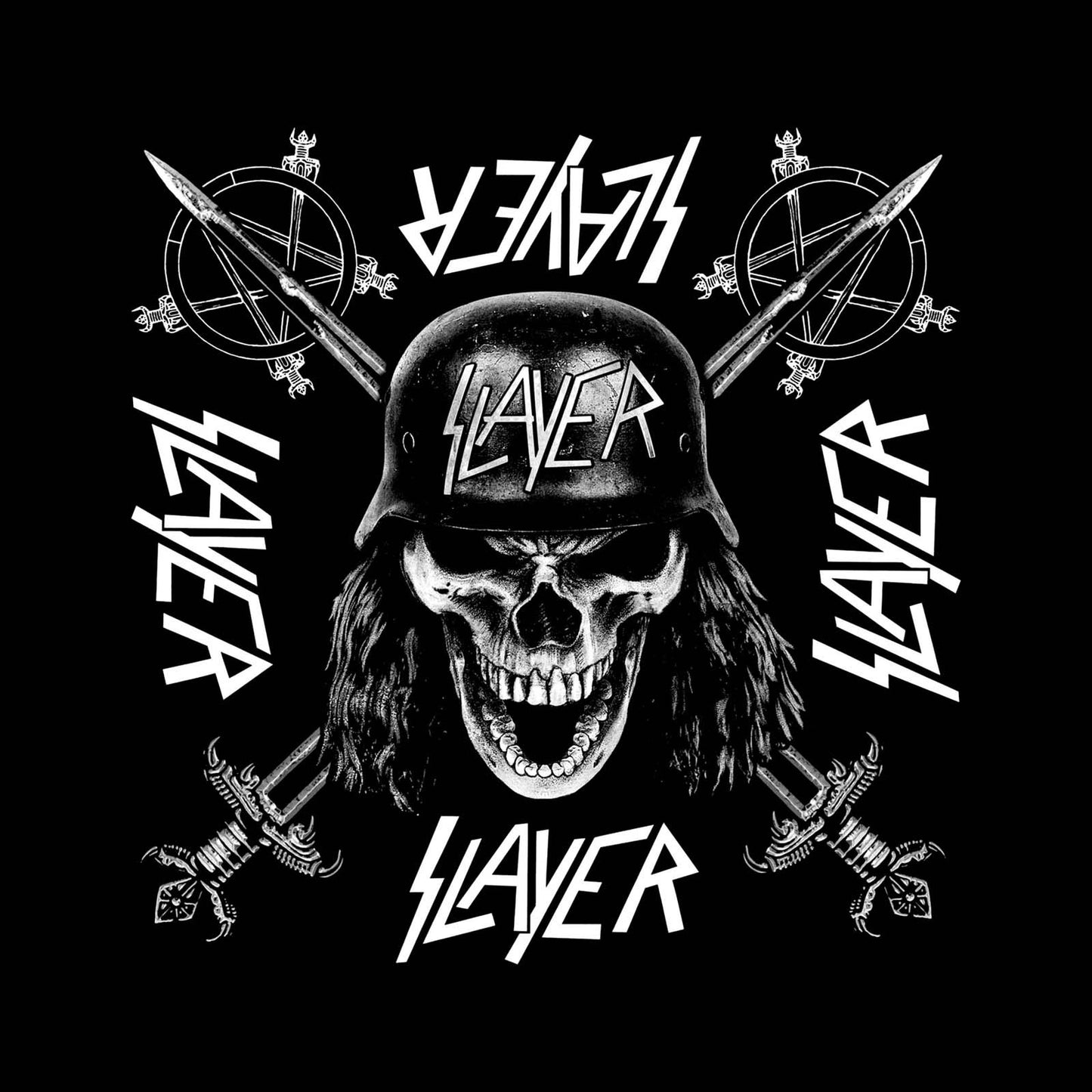 SLAYER UNISEX BANDANA: WEHRMACHT
