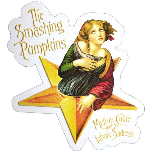 The Smashing Pumpkins Fridge Magnet: Mellon Collie Embossed