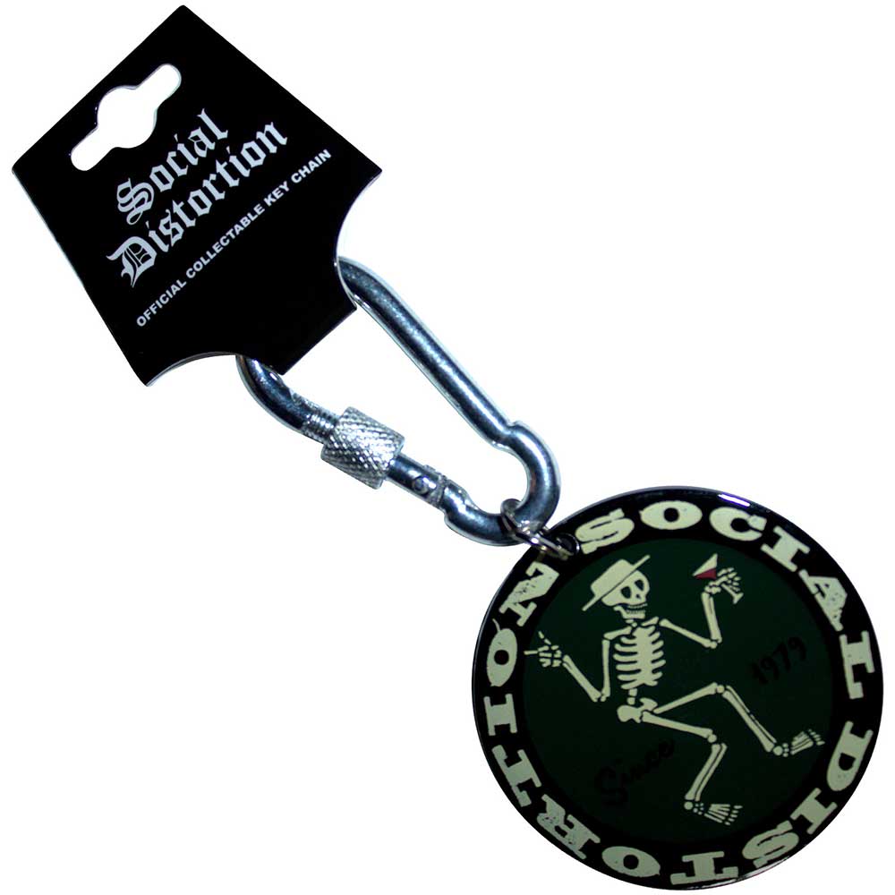 Social Distortion Keychain: Classic Logo