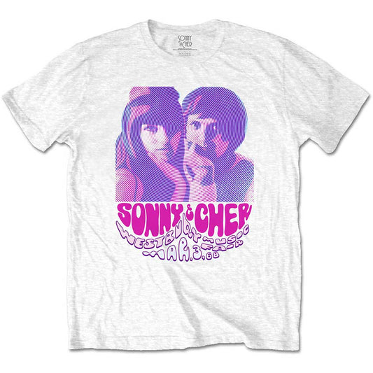 Sonny a Cher Westbury Music Fair Unisex T-Shirt