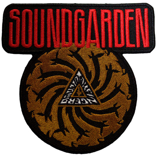 Soundgarden Woven Patch: Badmotorfinger