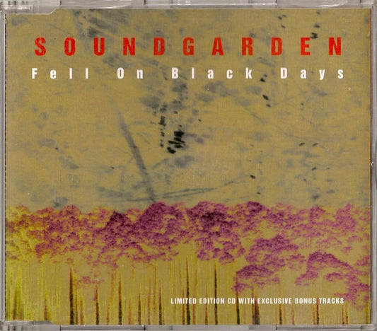 Soundgarden Fell On Black Days Cd Single