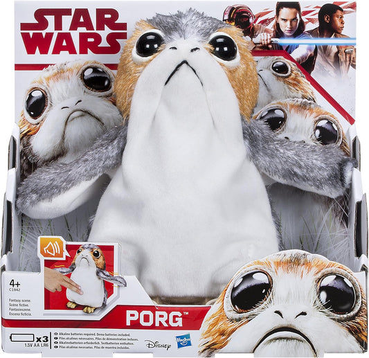 STAR WARS The Last Jedi Porg Electronic Plush Doll