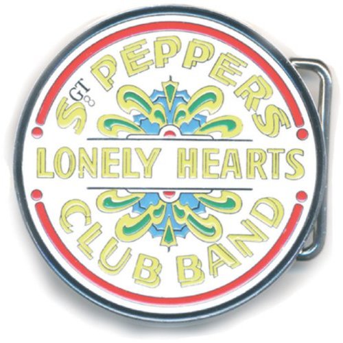 THE BEATLES BELT BUCKLE: SGT PEPPER DRUM