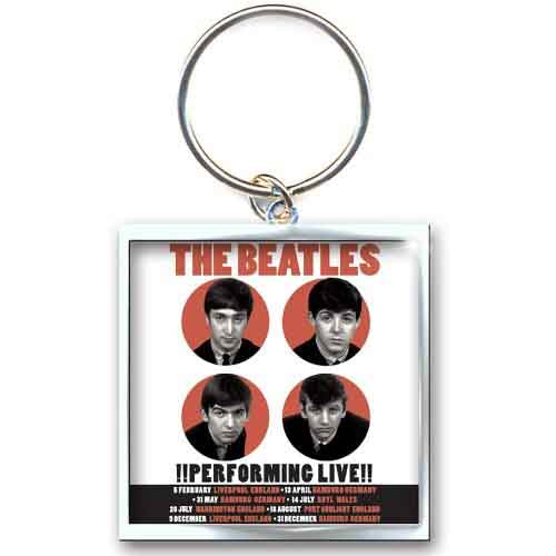 The Beatles 1963 Performing Live Keychain
