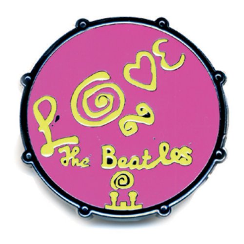 The Beatles Drum Love Pin Badge