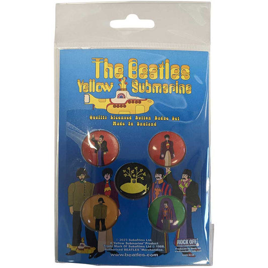 The Beatles Yellow Submarine Badge Pack
