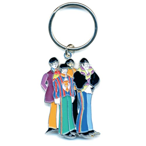 The Beatles Yellow Submarine Band Keychain