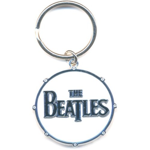 The Beatles Drum Logo Keychain