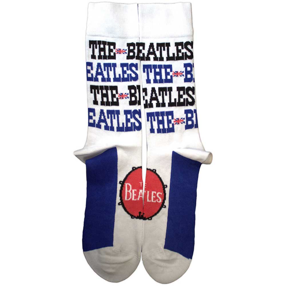 The Beatles Ankle Socks: Budokan Poster & Drum Logo