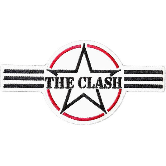The Clash Army Stripes Woven Patch