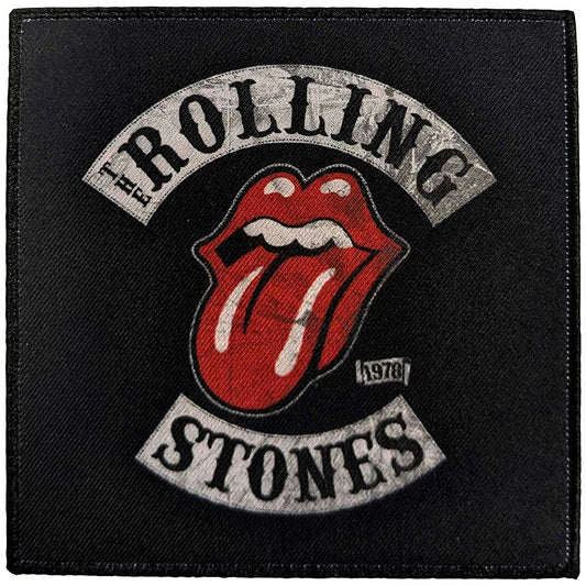 The Rolling Stones Tour 78 Printed Patch