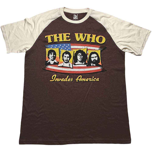 The Who Faces Raglan T-Shirt