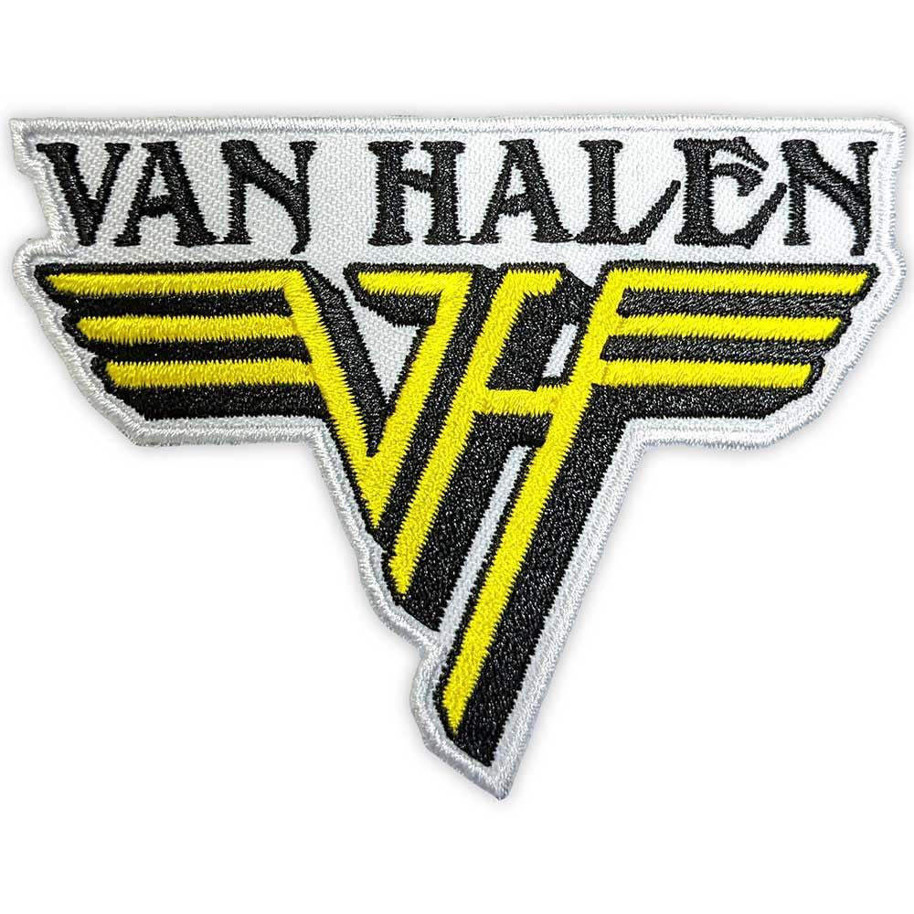 Van Halen Text a Yellow Logo Patch