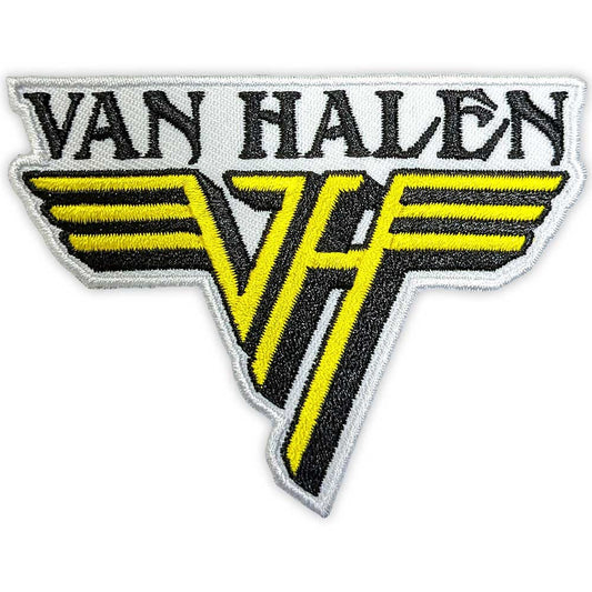 Van Halen Text a Yellow Logo Patch