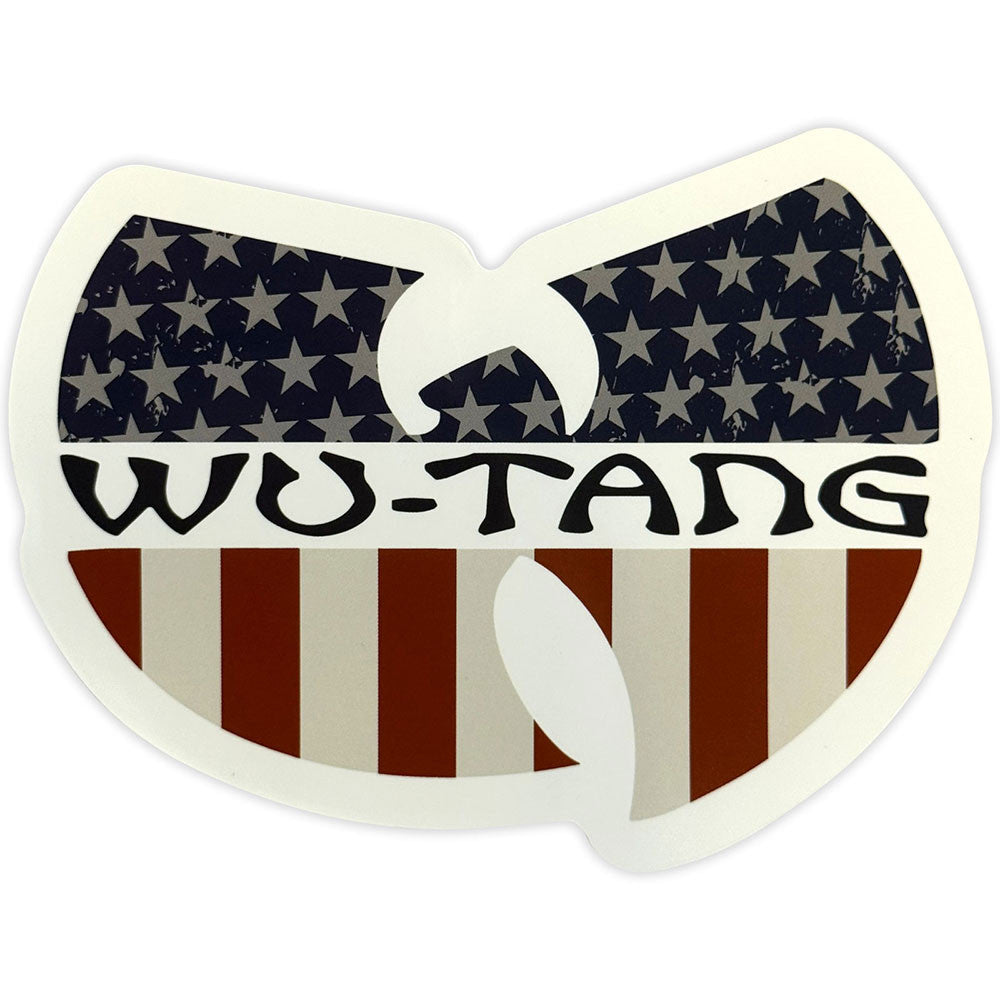 Wu-Tang Clan Star-Spangled Logo Sticker