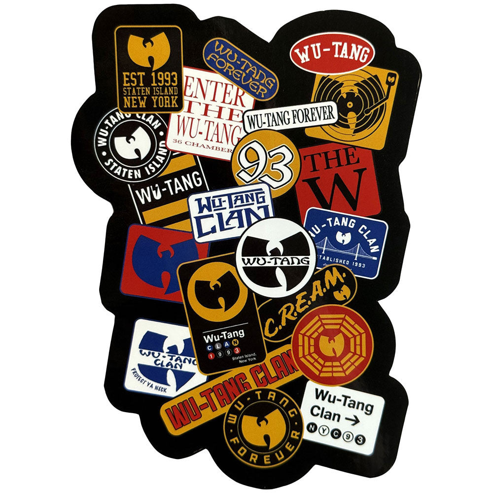 Wu-Tang Clan Badges Stickers