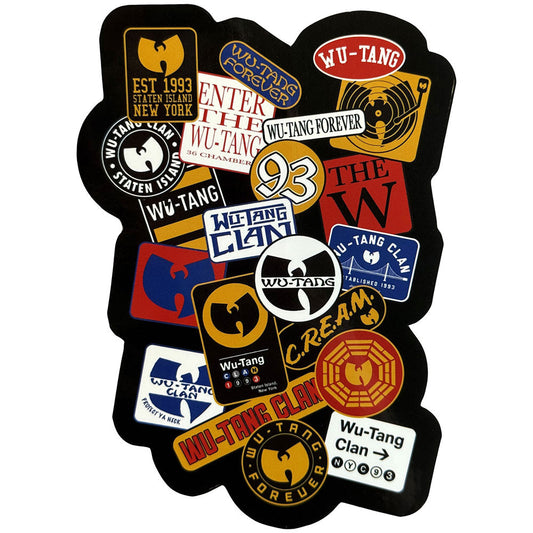 Wu-Tang Clan Badges Stickers