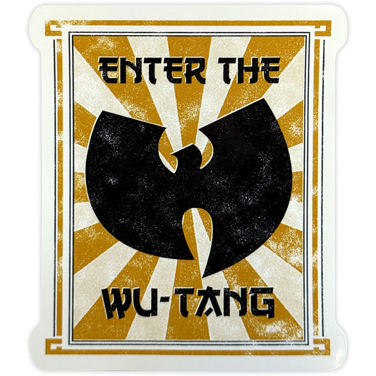 Wu-Tang Clan Enter The Wu-Tang Sticker