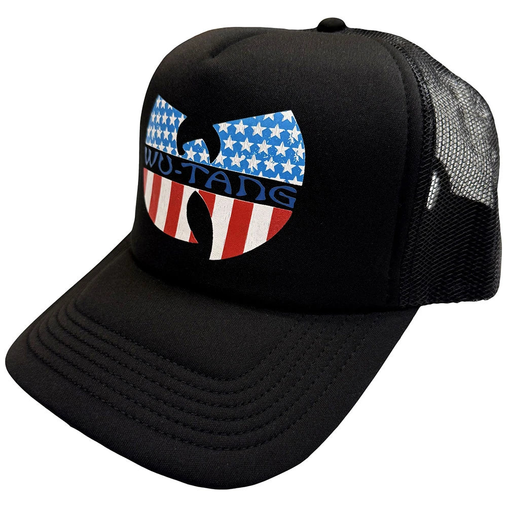 Wu-Tang Clan Star-Spangled Logo Mesh Back Cap