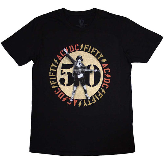 ACDC Gold Emblem Unisex T-Shirt