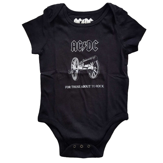 AC/DC ABout To Rock Kids Baby Grow