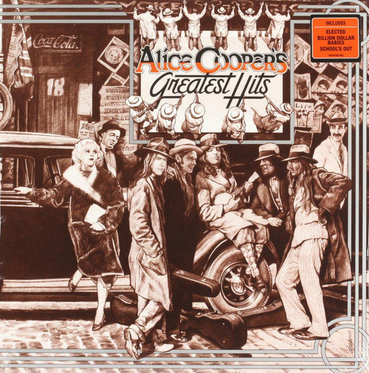Alice Cooper Greatest Hits- Vinyl