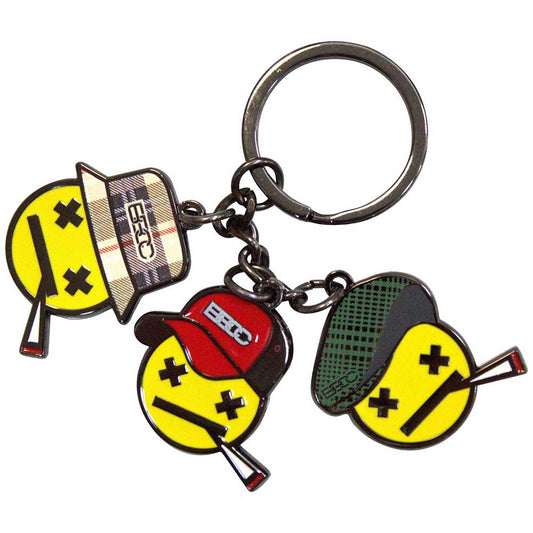 Bad Boy Chiller Crew Emoji Charms Keychain