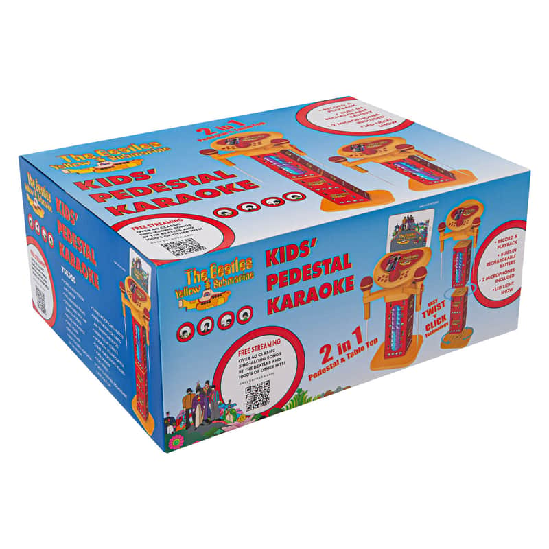 The Beatles Yellow Submarine Pedestal Karaoke Speaker
