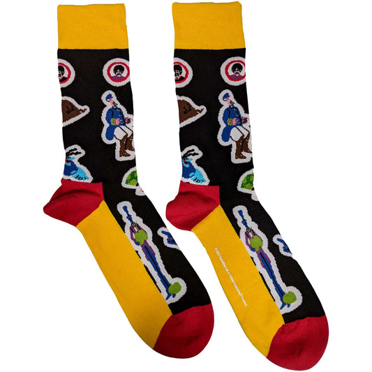 Beatles Portholes Ankle Socks