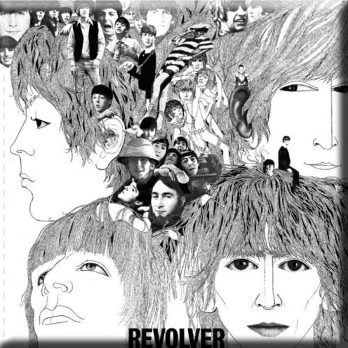 THE BEATLES FRIDGE MAGNET: REVOLVER