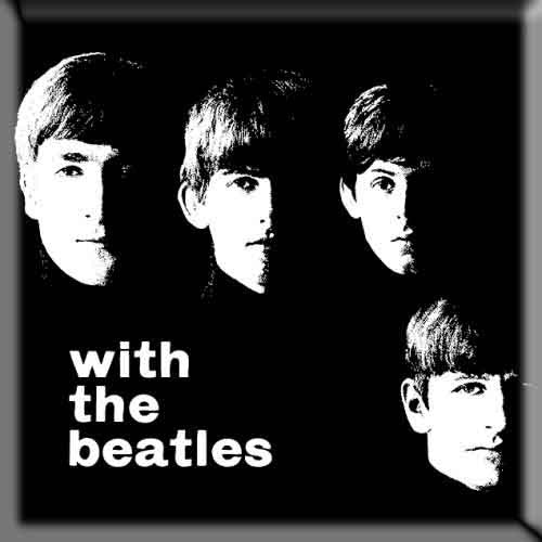THE BEATLES FRIDGE MAGNET: WITH THE BEATLES