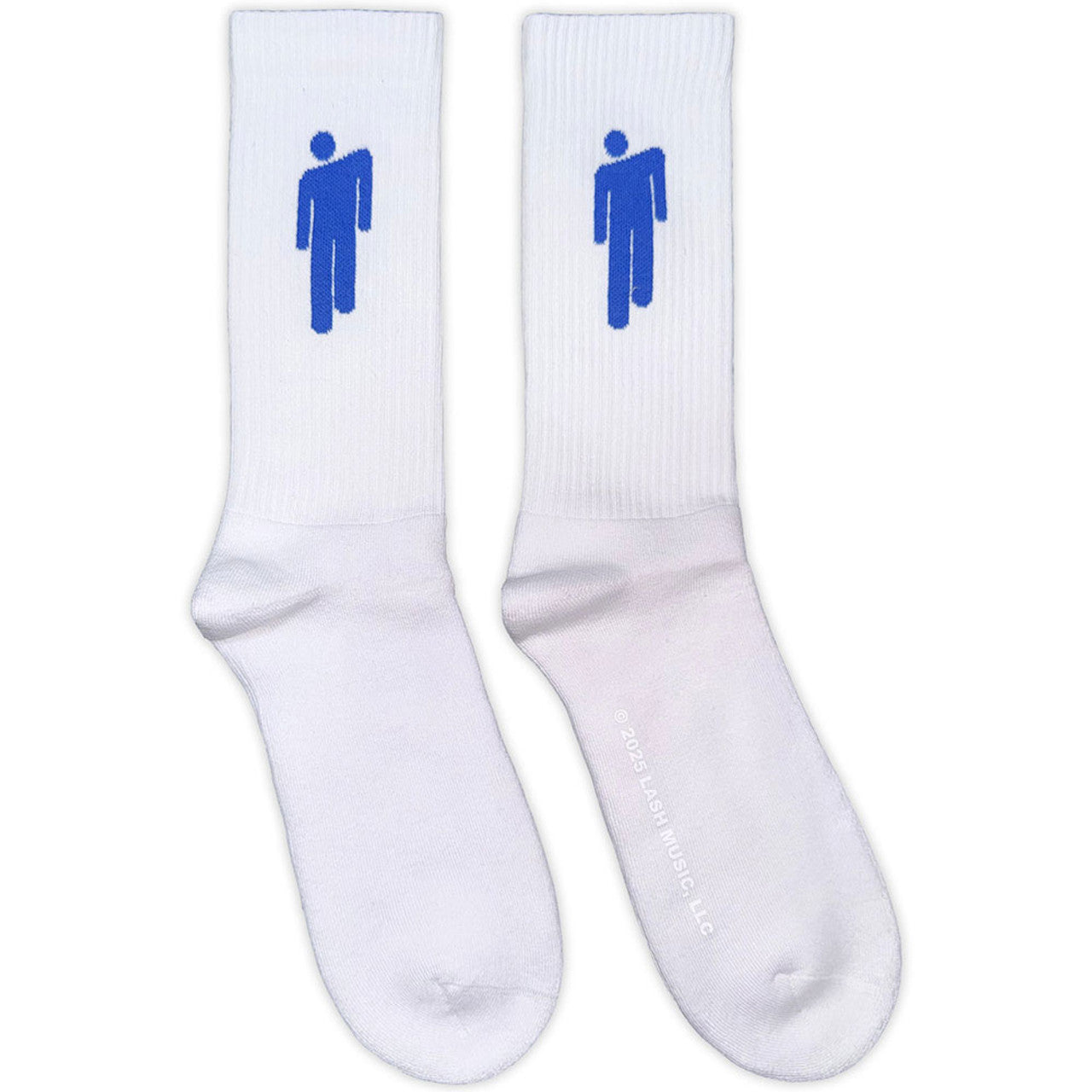 Billie Eilish Blue Blohsh Terry Socks