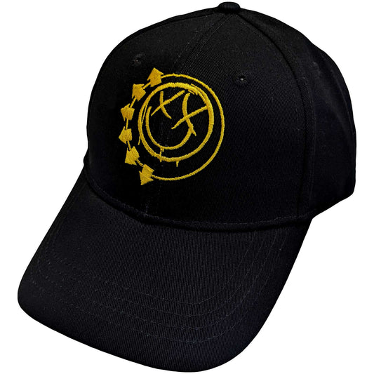 Blink182 Yellow Six Arrow Smile Baseball Cap