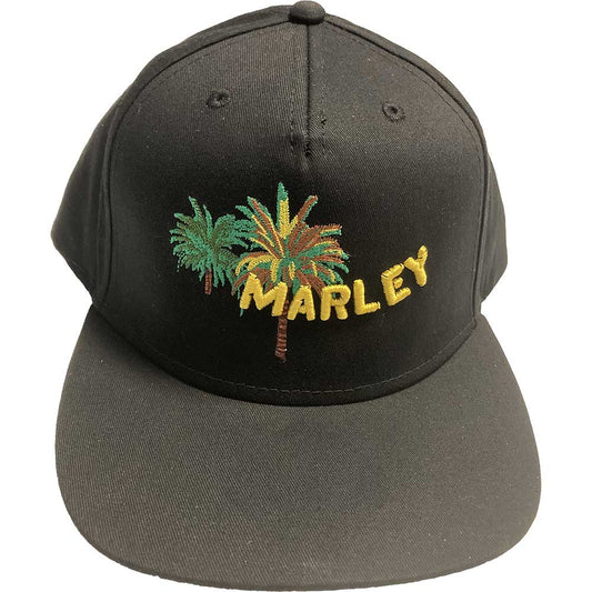 Bob Marley Palm Trees Unisex Snapback Cap