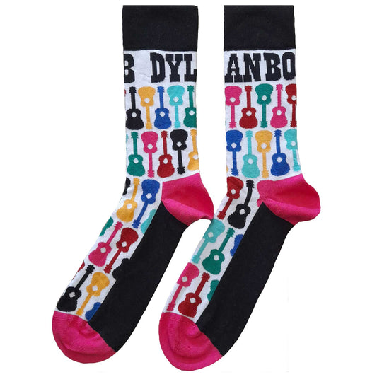Bob Dylan Guitar Pattern Unisex Ankle Socks
