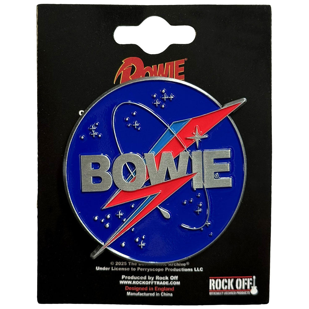 David Bowie Nasa Pin Badge