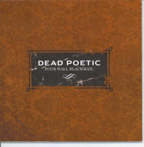 Dead Poetic Four Wall Blackmail Cd