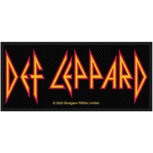 DEF LEPPARD STANDARD PATCH: LOGO