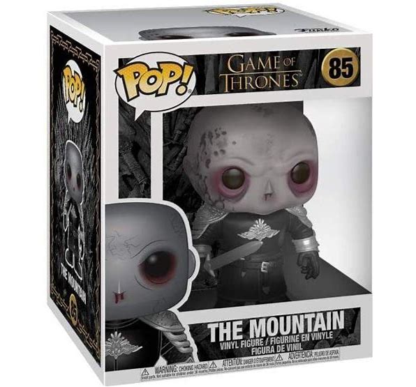 The Mountain (Unmasked) Game Of Thrones Collectible Figure, Multicolour
